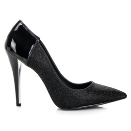 Elegantne vinceza štikle crna