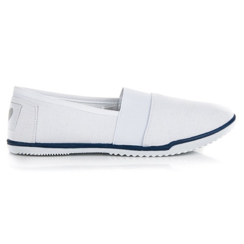 Bijeli tekstilni slipony mckeylor bijela