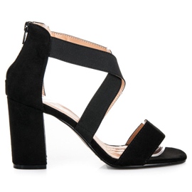 Crne vinceza sandale crna