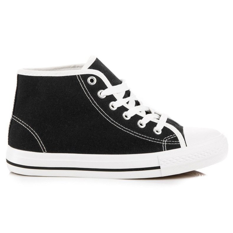 Crne tenisice iznad gležnja crno