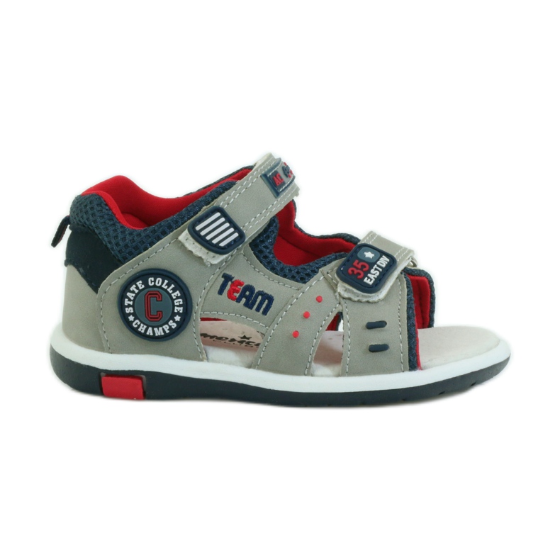 American Club Sandale s američkim kožnim umetkom 87297 mornarsko plava siva