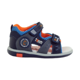 American Club Sandale s američkim kožnim umetkom 87297 tamnoplava