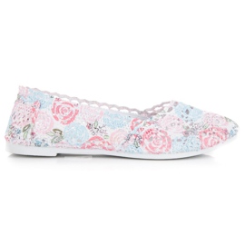 Seastar Balerinke od boho čipke višebojan