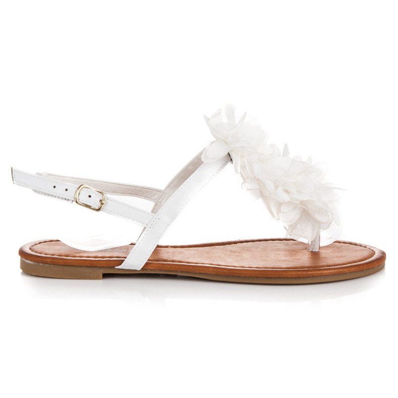 Seastar Elegantne sandale s kopčom bijela