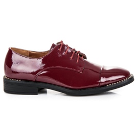 Primavera Ženske lakirane cipele crvena