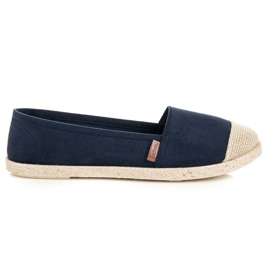 McKey Mornarskoplave espadrile od antilopa plava