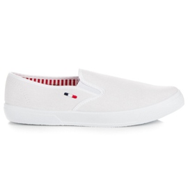 McKey Bijele slip-on tenisice bijela
