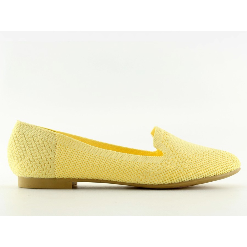 Žute gospodske balerinke 6080 Žute žuta boja