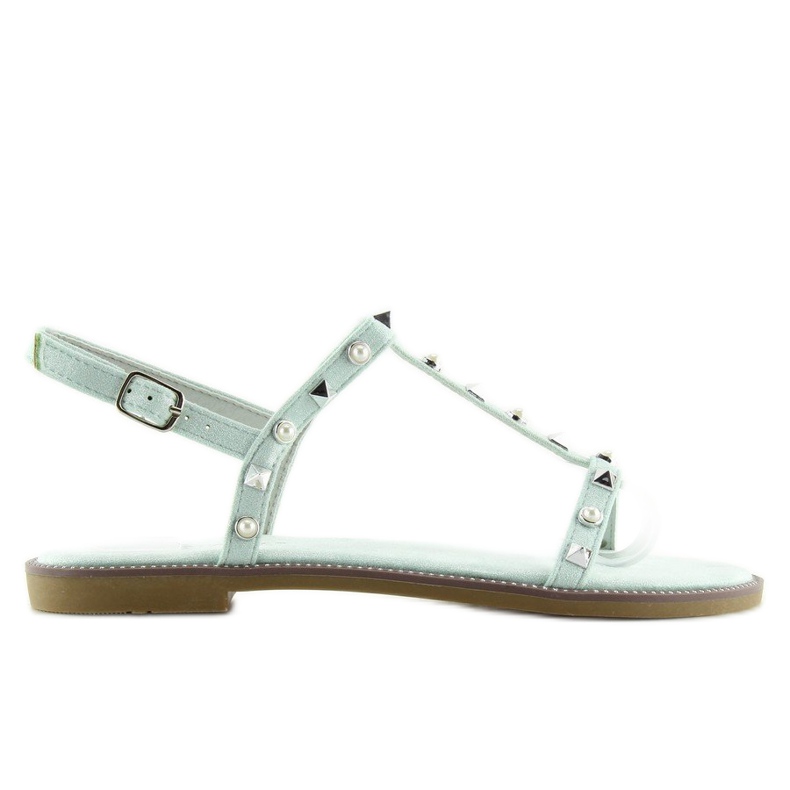 Sandale s metvicama S-375 Green zelena