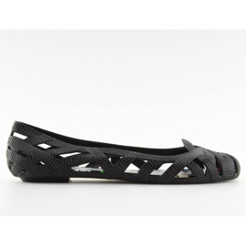 Balerinke meliski crne ažur KM127 crne crna