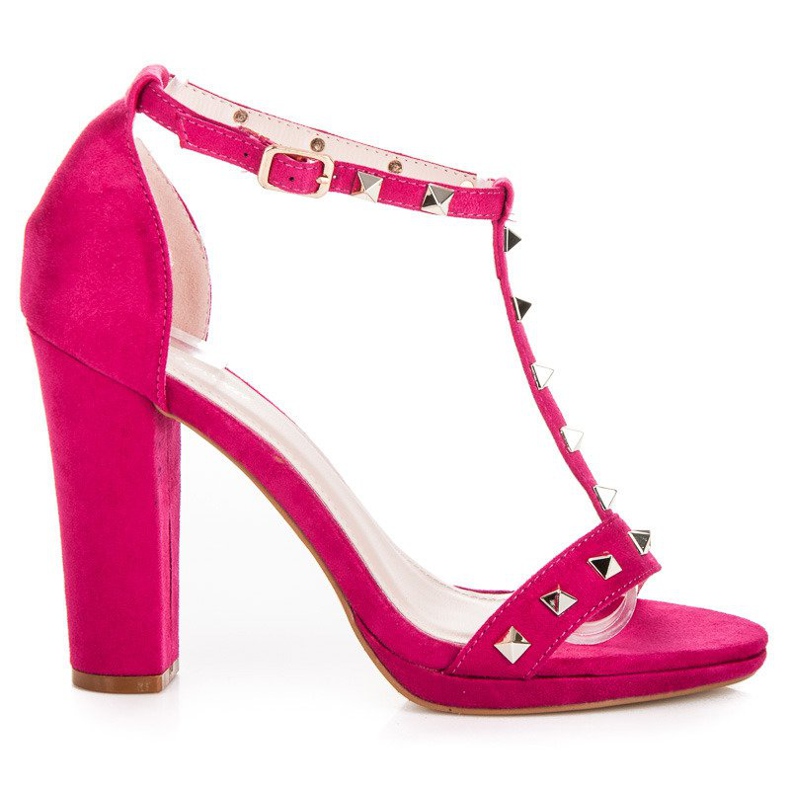 Seastar Fuchsia sandale na stupu ružičasta