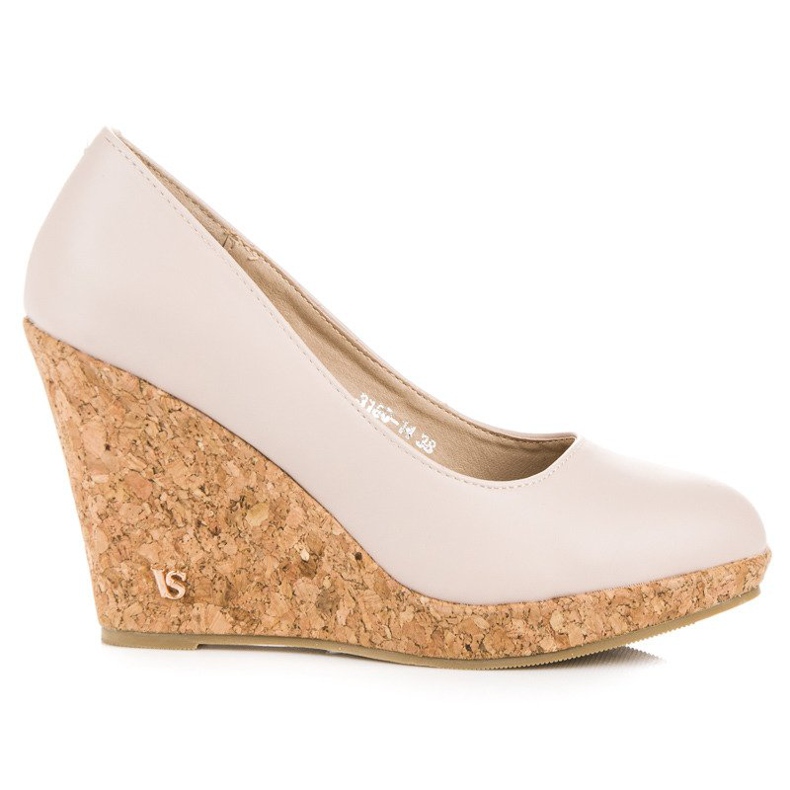 Klinaste pumpe VICES smeđa