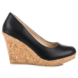 Klinaste pumpe VICES crna