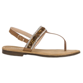 Small Swan Smeđe japanke smeđa