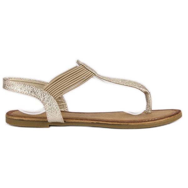 Comer Japanke s elastičnom trakom žuta boja