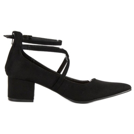 VICES cipele od antilopa crna