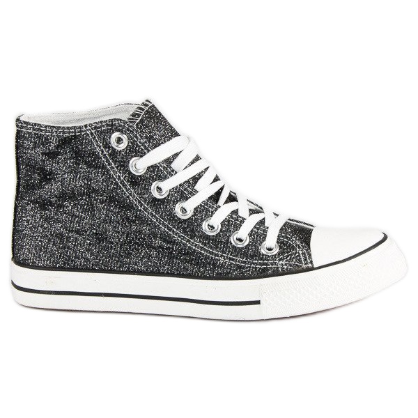 Ženske visoke tenisice siva