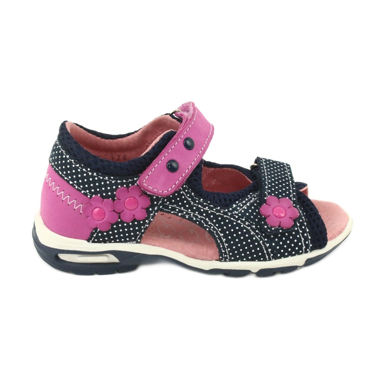 Ren But Čičak sandale Ren Ali tamnoplava ružičasta bijela mornarsko plava