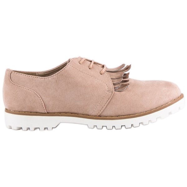 Zavezane boho cipele od antilopa smeđa