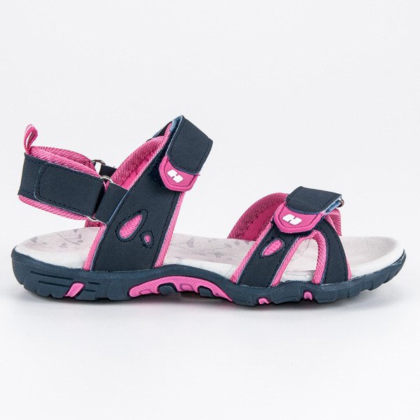 Hasby Udobne sandale od Velcro plava