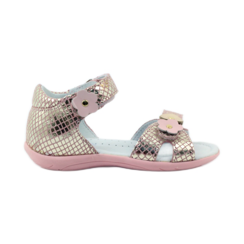 Sandale cvijeće Bartek 31794 roza ružičasta žuta boja