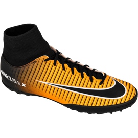Nogometne cipele Nike MercurialX Victory Vi Df Tf M 903614-801 višebojan žuta boja