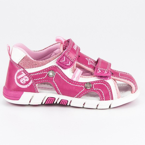Hasby Izgrađene dječje sandale ružičasta