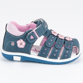 American Club Ugrađene američke sandale plava