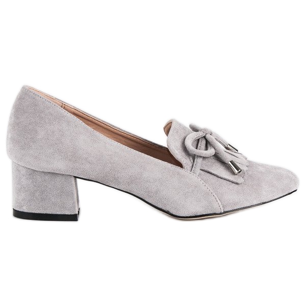 Loaferice na postu siva