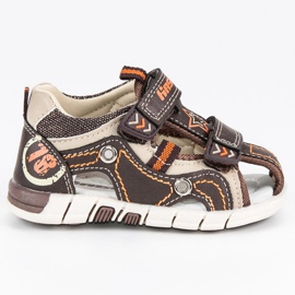 Hasby Izgrađene dječje sandale smeđa