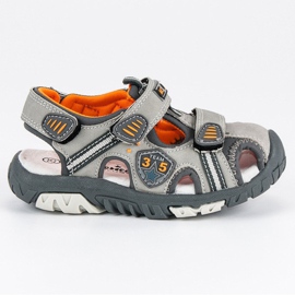American Club Sandale za američkog dječaka siva