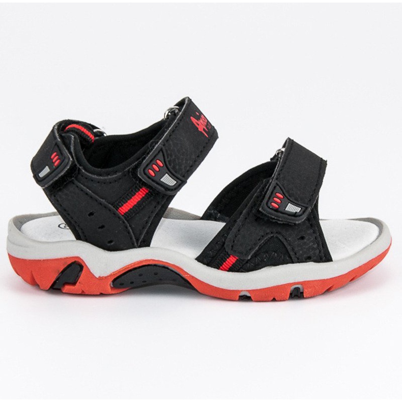 American Club Crne američke sandale crno