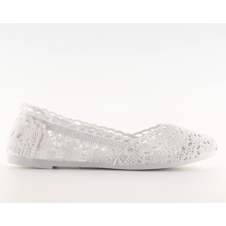 Balerinke od čipke bijele JX59P bijele bijela