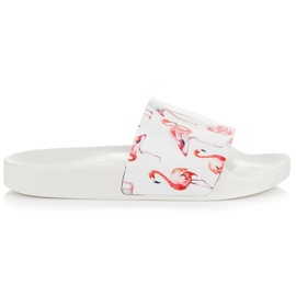 Vices Flamingo papuče bijela