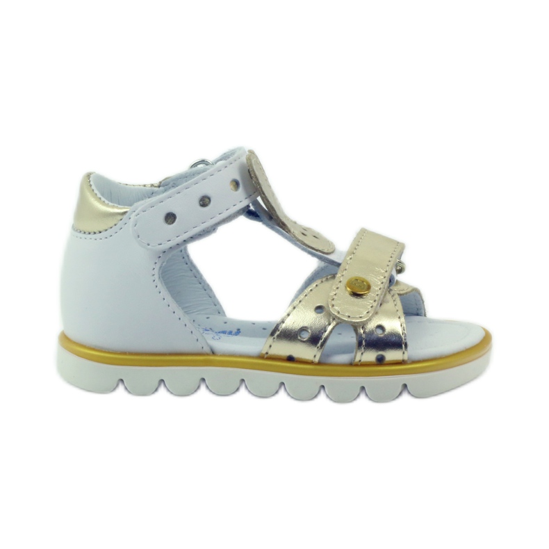 Bartek sandalki aplikacija zec fleksibilan 31491 bijelo/zlato bijela