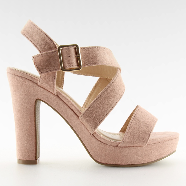 Ružičaste sandale na stup BJ1602-SD ružičasta