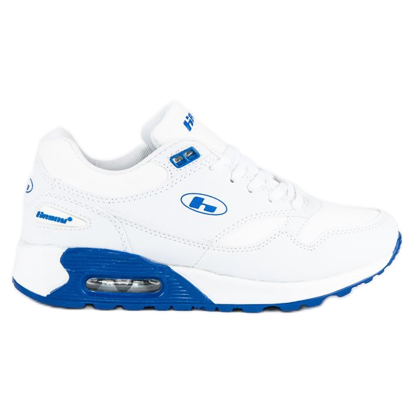 Hasby Bijele vezane sportske cipele bijela