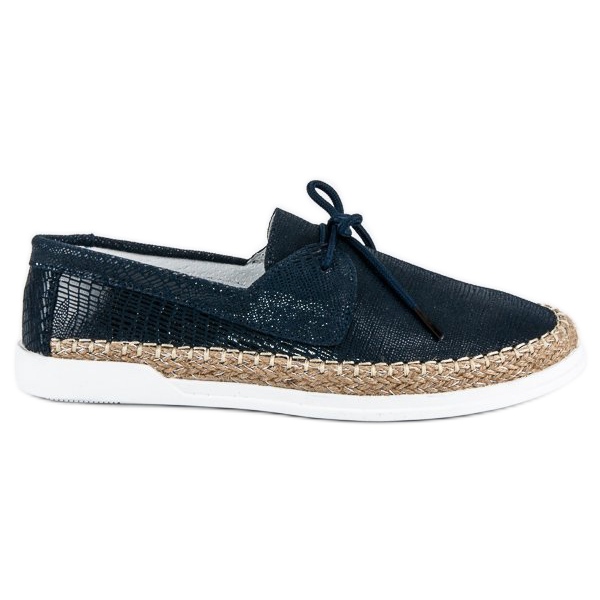 Filippo Vezane mornarskoplave espadrile plava