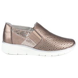 Filippo Golden Slip On cipele zlatni