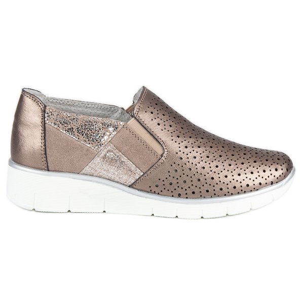 Filippo Golden Slip On cipele zlatna