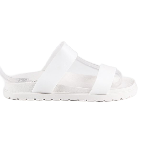 Ženske bijele papuče bijela