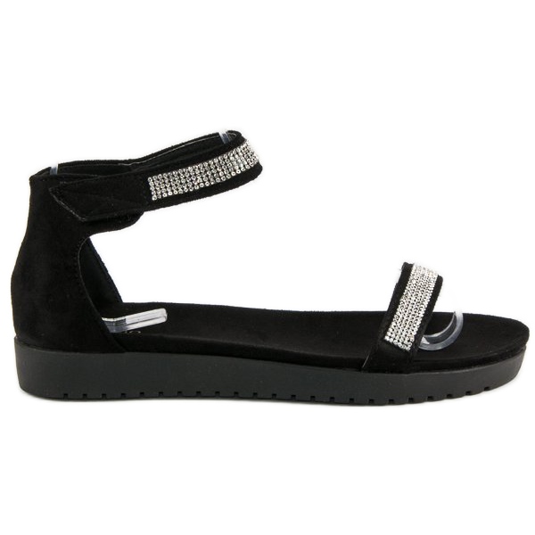 Evento Elegantne čičak sandale crno