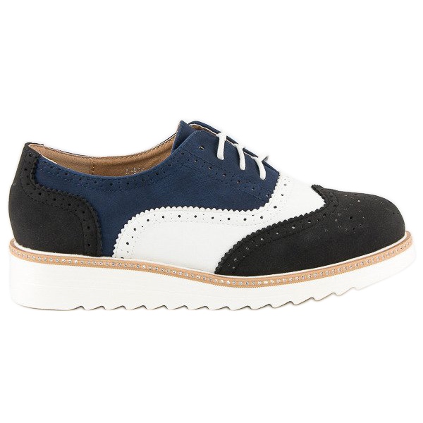 Vezane ženske cipele crno