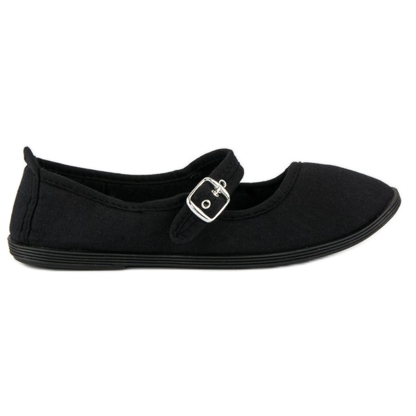 Crne balerine s mckeylor pojasom crno