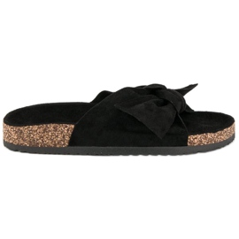 Bestelle Crne antilop papuče crna