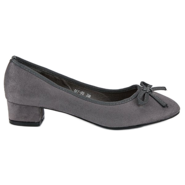 Pumpe s niskom potpeticom siva