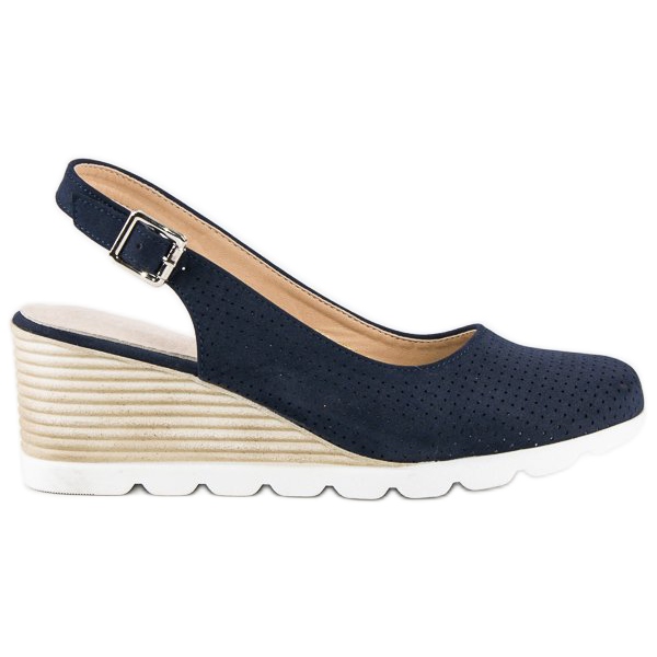 Ažur vinceza pumpice plava