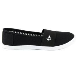 McKey Crne slip-on tenisice crno