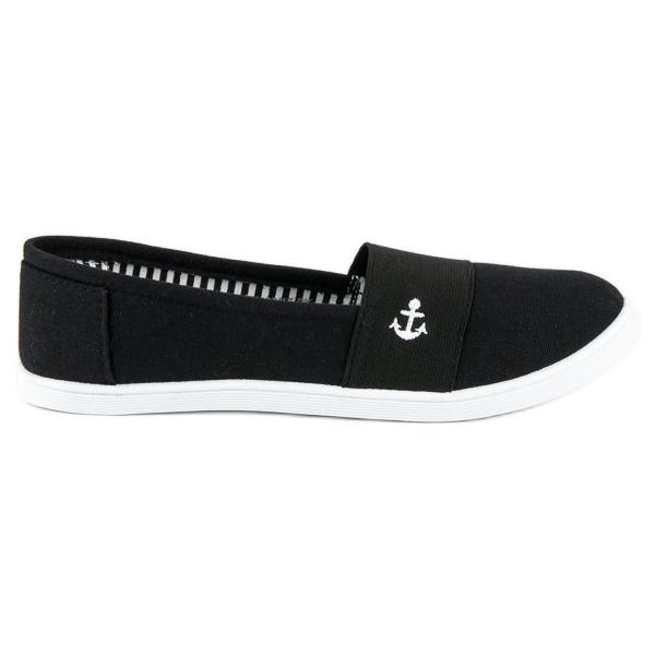 McKey Crne slip-on tenisice crno