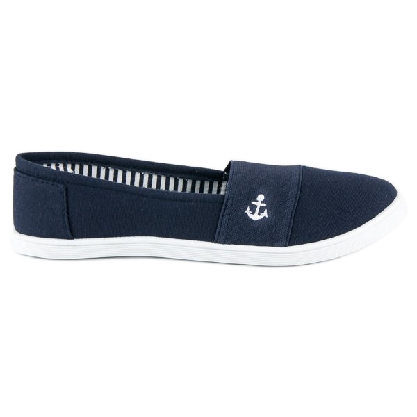 McKey Mornarskoplave slip-on tenisice plava